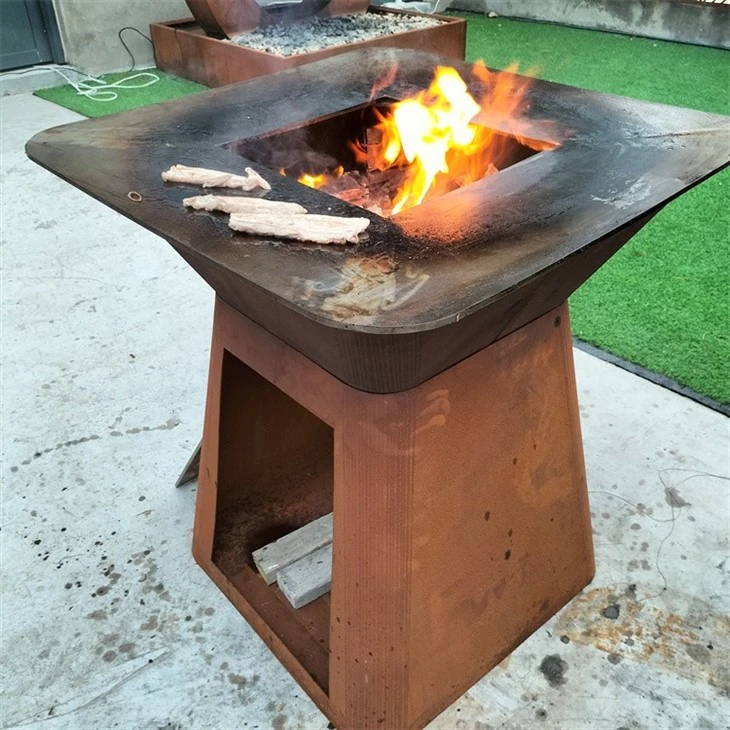 Outdoor Grill Table BBQ Fire Pit