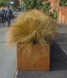 Timeless Garden Harmony Corten Steel Flowerpot