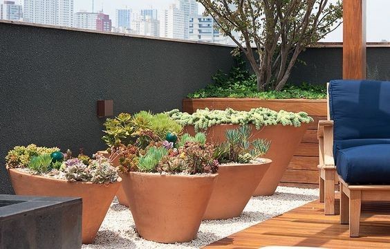 Courtyard Garden Bed Planter