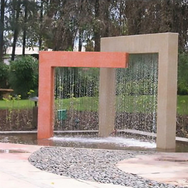Decorative Garden Corten Steel Water Fountains