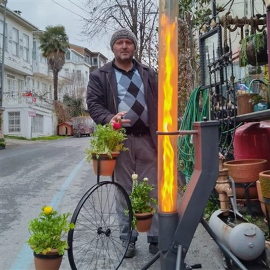 Yard Warm Wood Pellet Varmer